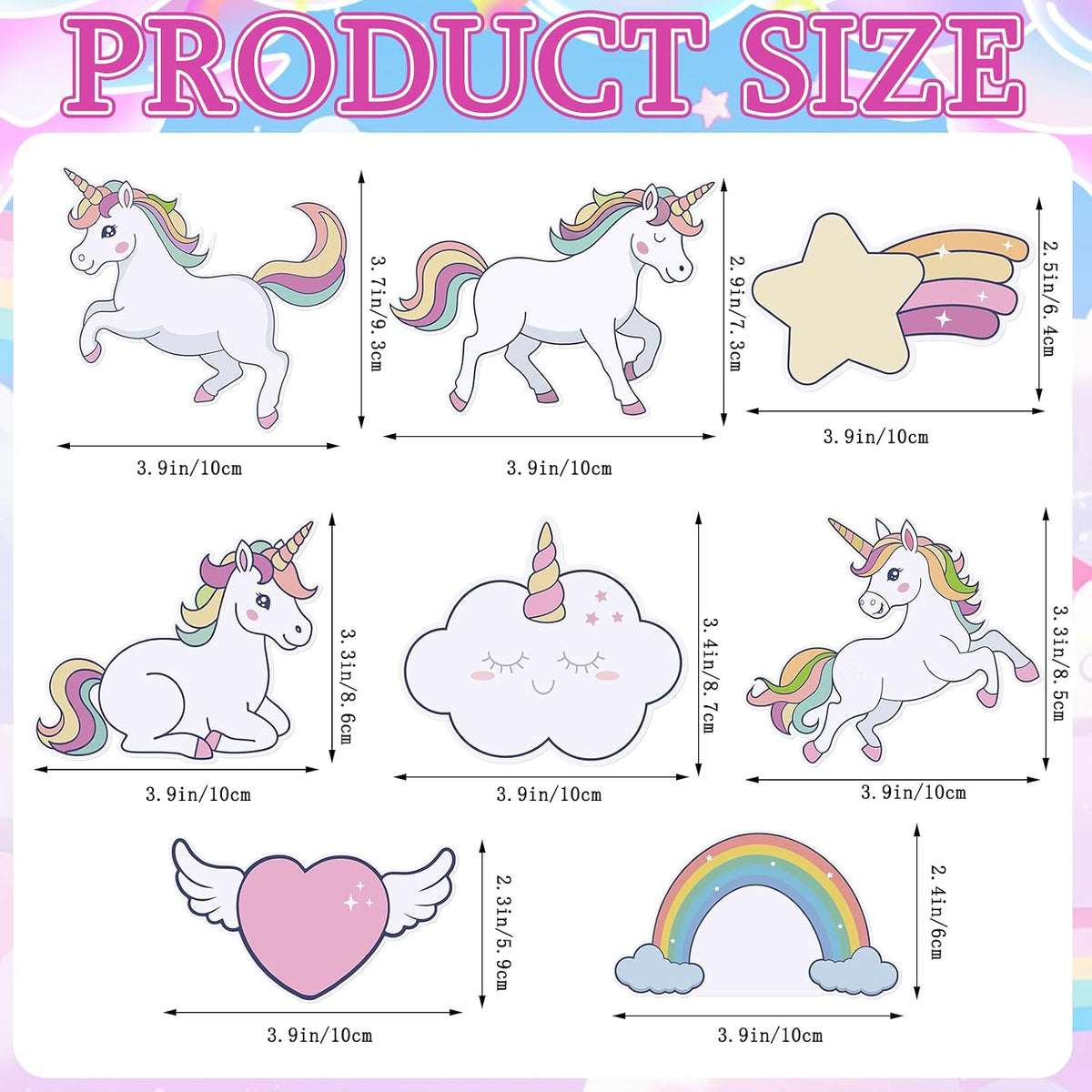 24-Piece Set of 720 Sheets Unicorn-Themed Sticky Notes and Rainbow Horse Memo Pads for Educational and Office Use, Ideal for Teachers and Students, Perfect Desk Accessories and Refrigerator Decor
