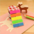 Cute Sticky Notes Adhesive Office School Supply Scratch Stationery Rainbow Memo Pad Index Notepad Sketchbook Planner