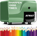 Electric Pencil Sharpener for 6-8Mm Pencils, Heavy Duty Pencil Sharpener, Fast Sharpen in 3-5S, 3 Sharpness Setting, 10,000+ Sharpenings for Classroom, School, Home, PS108