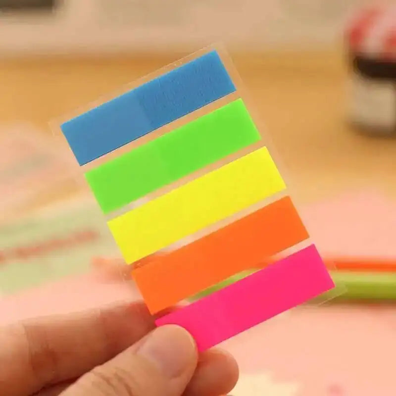 Cute Sticky Notes Adhesive Office School Supply Scratch Stationery Rainbow Memo Pad Index Notepad Sketchbook Planner