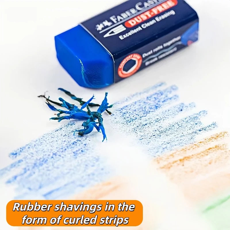 Germany FABER-CASTELL Coloured Pencil Eraser Artist'S Eraser Removes Marks Exceptionally Cleanly Sketch Drawing Eraser