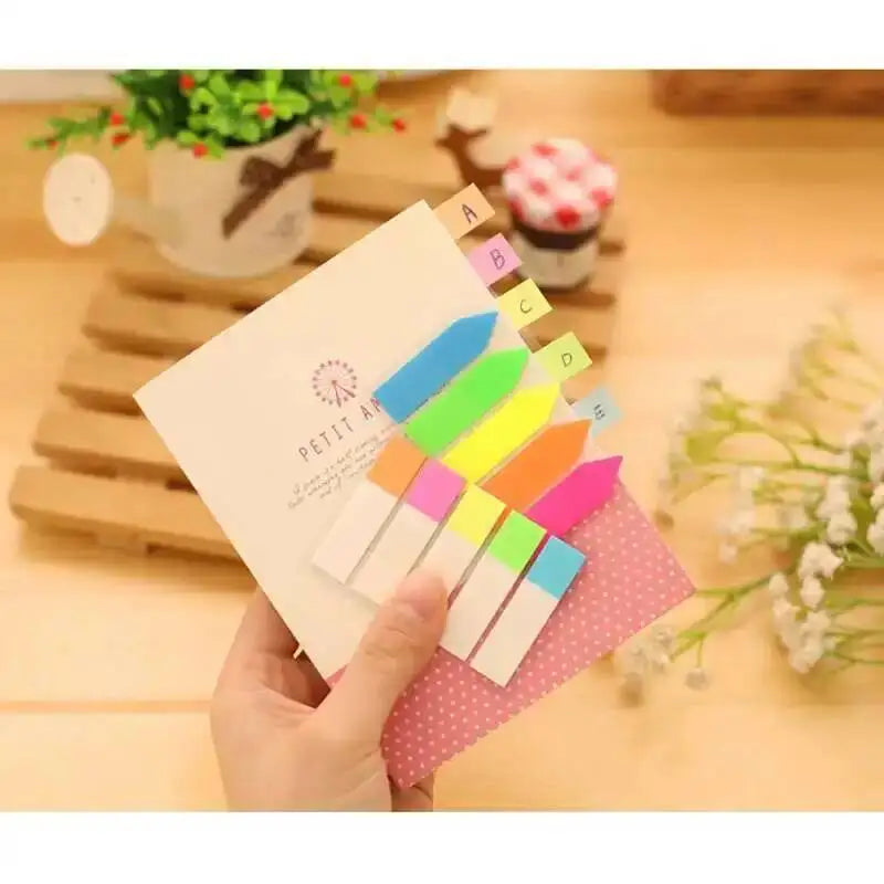 Cute Sticky Notes Adhesive Office School Supply Scratch Stationery Rainbow Memo Pad Index Notepad Sketchbook Planner